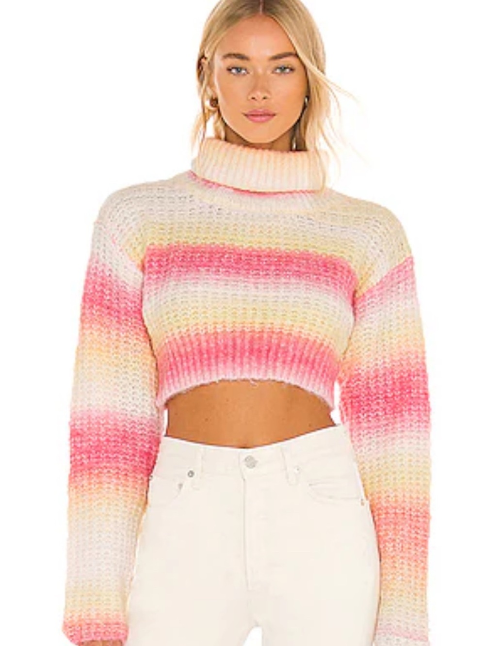 For love and lemons cropped sweater